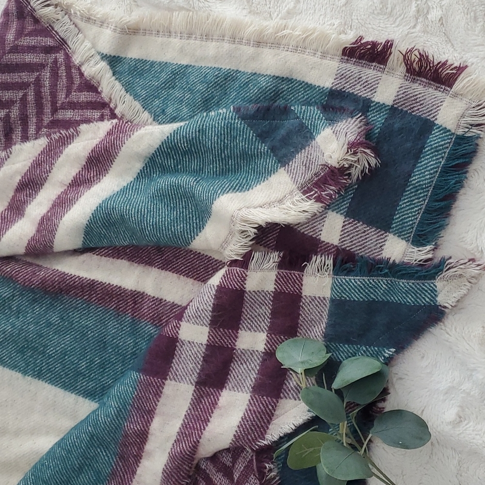 Cozy Plaid Scarf